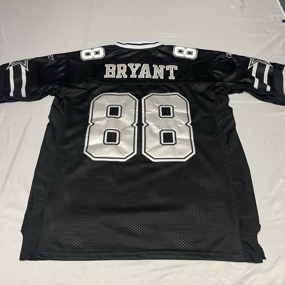 Reebok Dez Bryant #88 Dallas Cowboys Black Jersey On-field Men's Size 52 NFL